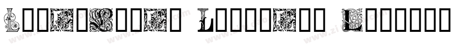 Ornamental Initials T字体转换